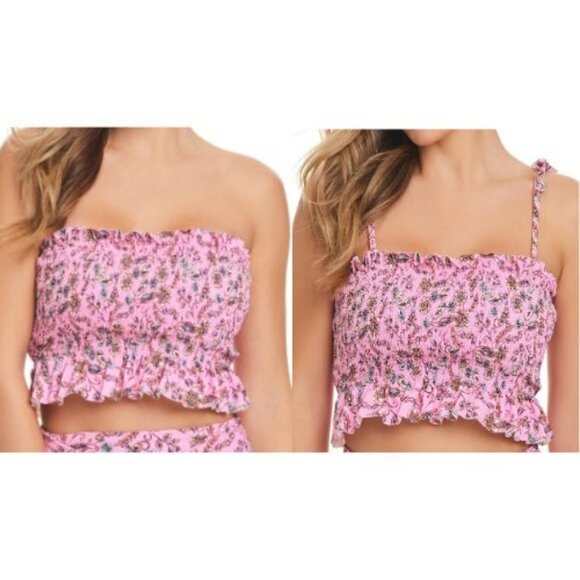 Juniors Swimwear Tops-Aloha Shorts-Camuto Top-Jessica Simpson Convertible NEW - Picture 7 of 8